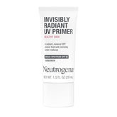 Neutrogena Healthy Skin Invisibly Radiant UV Face Primer with SPF 30, Mineral Sunscreen Makeup Primer, Broad Spectrum SPF 30, Suitable for All Skin Types, 1 fl. oz