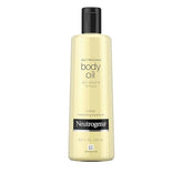 Neutrogena Body Oil Light Sesame Formula, 8.5 fl oz, Radiant Glow Moisturizer for Dry Skin, Bath & Shower Oil For Smooth and Hydrated Skin