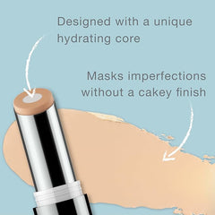 Neutrogena Hydro Boost Hydrating Concealer Stick, Makeup with Hyaluronic Acid for Dry Skin, Lightweight Oil-Free Cover-Up with Buildable Coverage, 30 Light/Medium, 0.12 Oz