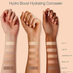 Neutrogena Hydro Boost Hydrating Concealer Stick, Oil-Free, Lightweight Cover-Up Makeup with Hyaluronic Acid Refreshes Dry Skin & Provides Buildable Coverage, 10 Fair, 0.12 Oz