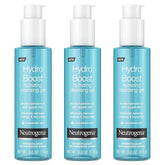 Neutrogena Hydro Boost Lightweight Hydrating Facial Cleansing Gel, Gentle Face Wash & Makeup Remover with Hyaluronic Acid, Hypoallergenic & Non Comedogenic, 6 oz, Pack of 3