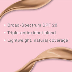 Neutrogena Healthy Skin Liquid Makeup Foundation with Broad Spectrum SPF 20 Sunscreen, Medium Coverage Foundation with Nourishing Pro-Vitamin B5, Cocoa 115, 1 fl. oz, 2 Pack