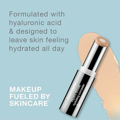 Neutrogena Hydro Boost Hydrating Concealer Stick, Oil-Free, Lightweight Cover-Up Makeup with Hyaluronic Acid Refreshes Dry Skin & Provides Buildable Coverage, 10 Fair, 0.12 Oz
